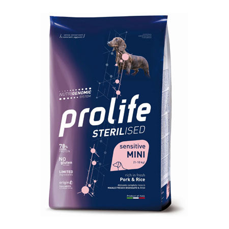 Prolife Sterilised Sensitive Mini Maiale 7kg Prolife Sterilised Sensitive Mini Maiale 7kg